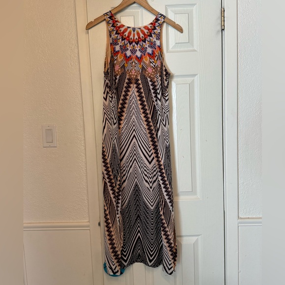 Anthropologie HD In Paris Solstice Silk Dress - Picture 2 of 5